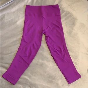 Purple/pink lululemon 7/8 yoga pant